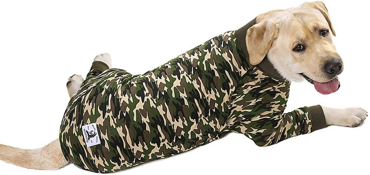 Surgery Recovery Suit Female Male for Dogs after Surgery Medium Large Dogs Onesie,Lightweight Dog Recovery Suit for Shedding Prevent Licking Surgical Wound,Dog Pajamas Pjs,Full Belly