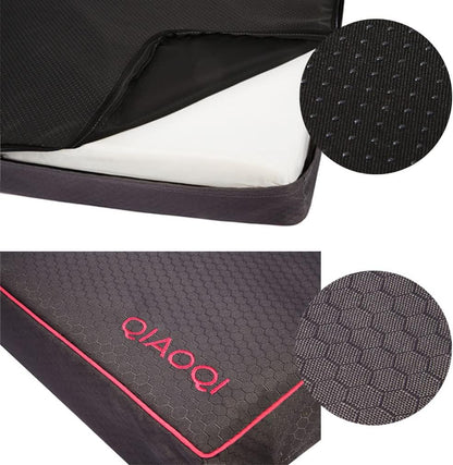 Dog Beds for Medium Dogs, Orthopedic Dog Bed for Memory Foam with Removable Washable Cover Waterproof Pet Bed