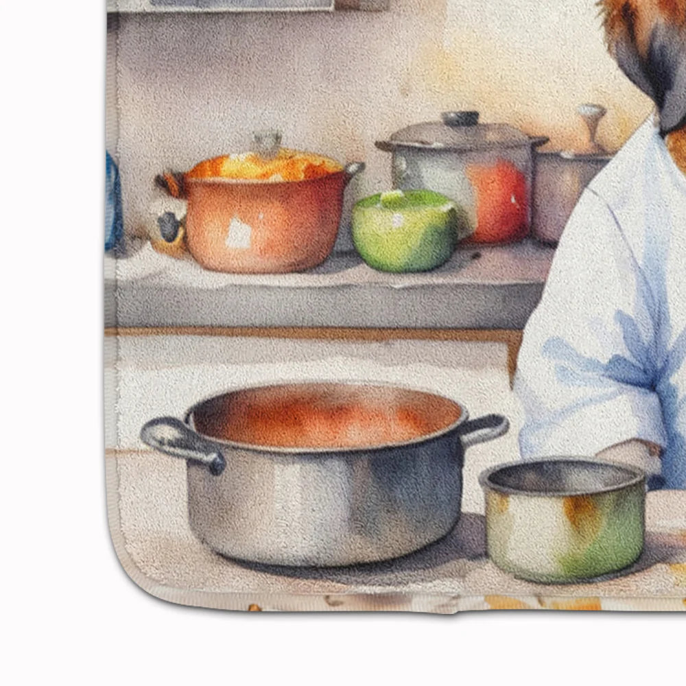 Saint Bernard the Chef Memory Foam Kitchen Mat