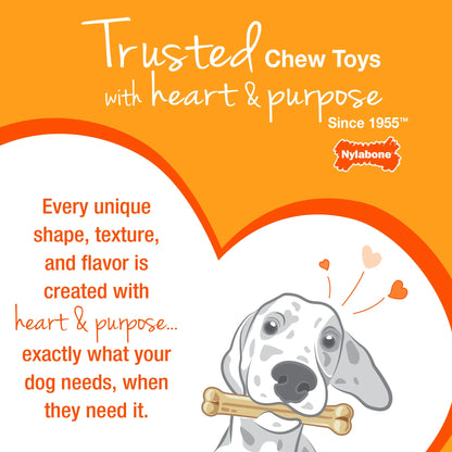 Puppy Chew Starter Kit Chew Toy with Healthy Edibles Chew Treat Chicken & Bacon Blue Small (3 Count)